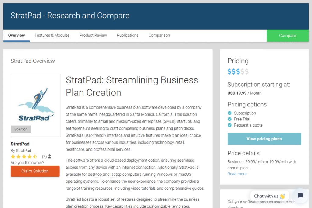 StratPad
