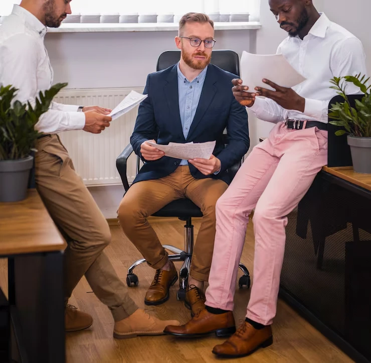 work with our professional team