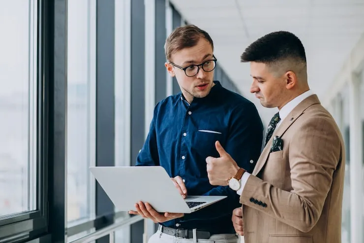 Customer acquisition experts analyzing channel strategy performance for business growth plans