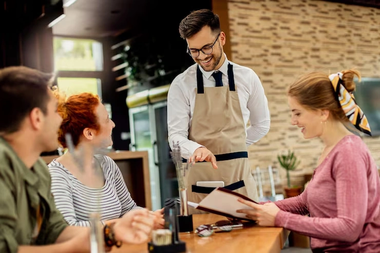 Hospitality business financial planning services reviewing budgets, revenue forecasts, and cost control