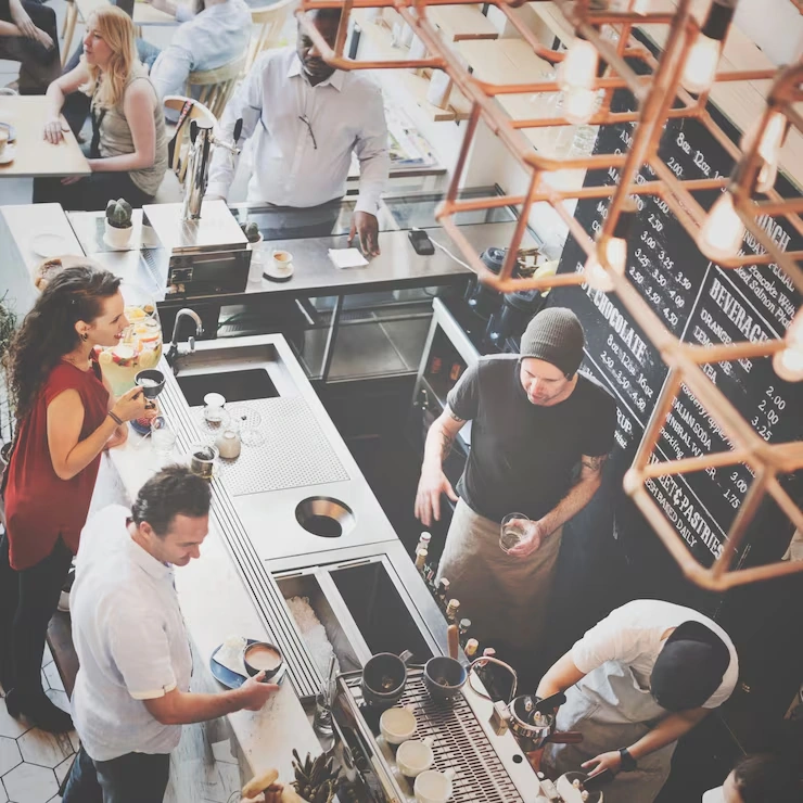 Restaurant concept development services planning restaurant themes, layout design, and brand identity